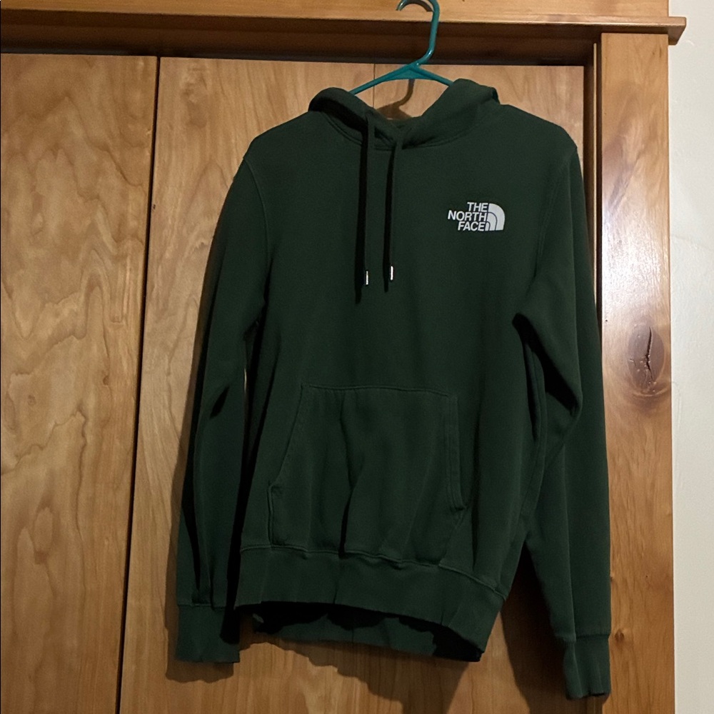 The North Face Men's Forest Green Hoodie